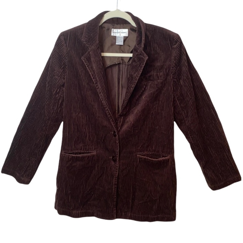 Vintage inspired 70’s Brown Corduoy blazer